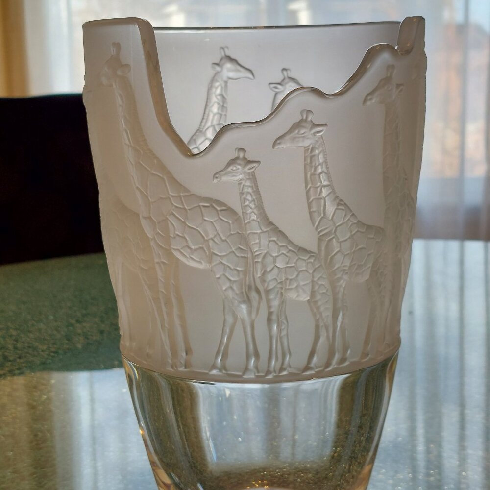 Nachtmann Large SAFARI Vase signed